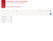 Tablet Screenshot of derksen-veilingbedrijf.nl